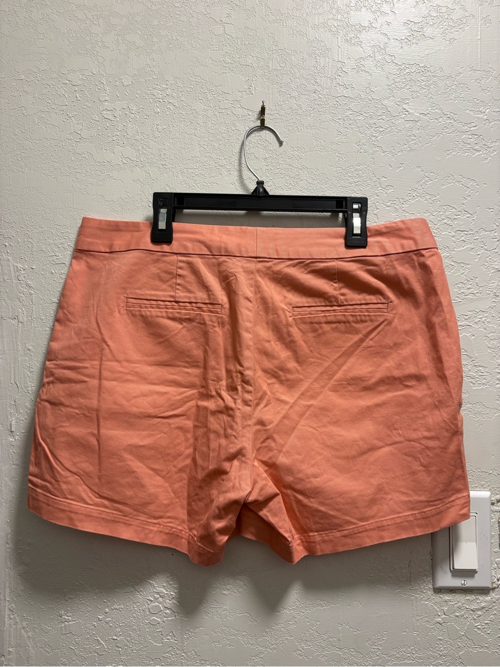 Brooks Brothers Peach Cotton Bermuda Shorts